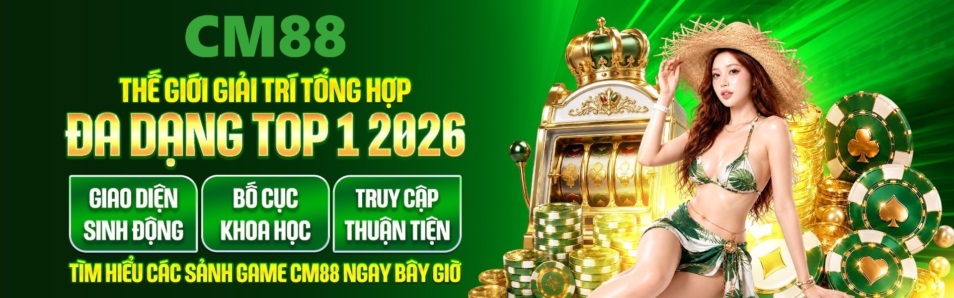 cm88 có thế giới giải trí online tổng hợp đa dạng xứng top 1 2026
